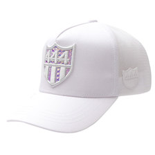 YOSHINORI KOTAKE DESIGN &times; BARNEYS NEWYORK HOLOGRAM 444LOGO MESH CAP WHITE画像