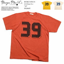 BURGUS PLUS S/S Print Tee "39" BP20605画像