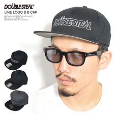 DOUBLE STEAL LINE LOGO B.B CAP 402-92015画像