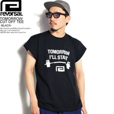reversal TOMORROW CUT OFF TEE -BLACK- RV20SS009画像