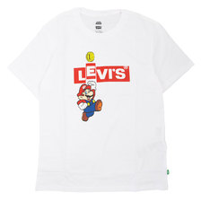 Levi's &times; SUPER MARIO COLLECTION GRAPHIC TEE WHITE 22491-0706画像