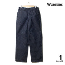 Workers Officer Trousers, Vintage, Type 2, 10 oz Denim画像
