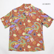SUN SURF S/S RAYON HAWAIIAN SHIRT "MING PRINT" SS38331画像