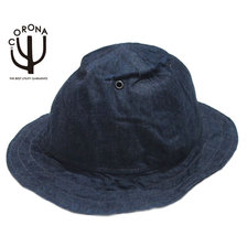 CORONA CA005-20-03 LUCY TAILOR HAND MADE REVERSIBLE UTICA HAT denim画像