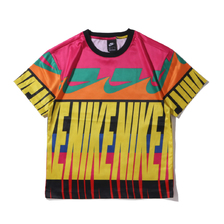 NIKE AS W NSW NSW SS TOP AOP SPEED YELLOW/BLACK CJ3479-735画像