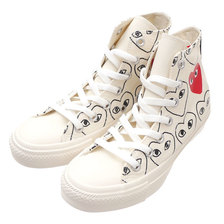PLAY COMME des GARCONS &times; CONVERSE ALL STAR HI PCDG WHITE画像