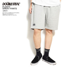 DOUBLE STEAL PLENTY SWEAT PANTS -GRAY- 902-72014画像