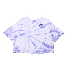 NIKE AS W COTTON ED SS TEE LIGHT THISTLE/SAPPHIRE CW4315-570画像