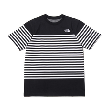 THE NORTH FACE S/S PANEL BORDER TEE BLACK NT32063画像