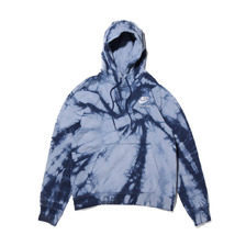 NIKE AS M COTTON ED LS HOODIE MIDNIGHT NAVY/OBSIDIAN MIST CW4319-400画像