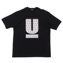 UNDERCOVER UCY9812 U LOGO TEE BLACK画像