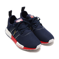 adidas NMD_R1 COLLEGA NAVY/SILVER METARIC/SCARLET FY1162画像
