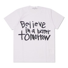 COMME des GARCONS EMERGENCY Special Tee(Believe) WHITE画像