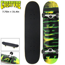Creature Skateboards Logo Scan 7.75in &times; 31.4in 11115960画像