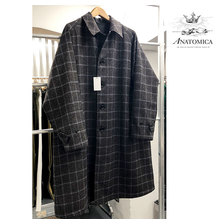 ANATOMICA SINGLE RAGLAN II S-P GABARDINE COAT 530-542-02画像