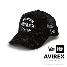 AVIREX &times; NEW ERA MESH CAP KEEP ON FLYNG 6309001画像