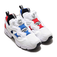 Reebok INSTAPUMP FURY OG WHITE/SCARLET/HUMBLE BLUE FW4756画像