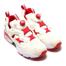 Reebok INSTAPUMP FURY OG CHORK/SCARLET/GOLD METARIC FW4753画像