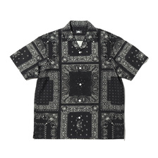THE NORTH FACE S/S CLIMBING SUMMER SHIRT BANDANA RENEWAL BLACK NR21931画像