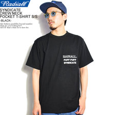 RADIALL SYNDICATE - C.N.P. T-SHIRT S/S -BLACK- RAD-20SS-TEE012画像