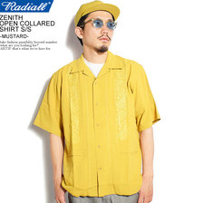 RADIALL ZENITH - O.C. SHIRT S/S -MUSTARD- RAD-20SS-SH012画像