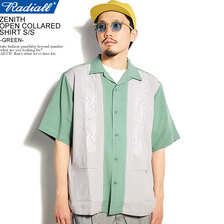 RADIALL ZENITH - O.C. SHIRT S/S -GREEN- RAD-20SS-SH012画像