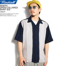 RADIALL ZENITH - O.C. SHIRT S/S -NAVY- RAD-20SS-SH012画像