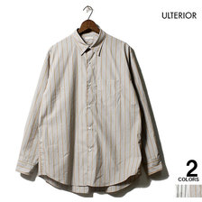 ULTERIOR OVERLAID STRIPE SHIRT ULSH12-20C47U画像