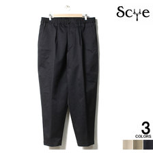 SCYE BASICS SAN JOAQUIN COTTON CHINO DRAWSTRING TROUSERS 5120-83544画像