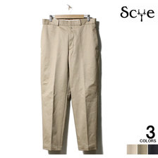 SCYE BASICS SAN JOAQUIN COTTON CHINO LOOSE FIT TAPERED 5120-83543画像