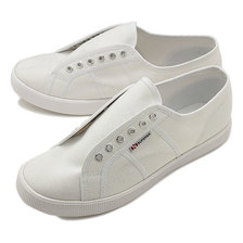 SUPERGA 2750-COTUSLIPONSUPERLIGHT WHITE 901 S00AL60画像