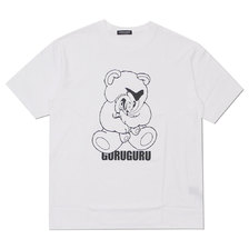 UNDERCOVER GURUGURU UBEAR TEE WHITE画像