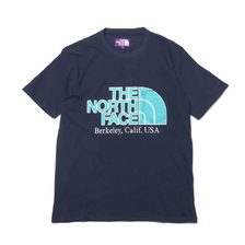 THE NORTH FACE PURPLE LABEL H/S LOGO POCKET TEE NAVY NT3915N-N画像