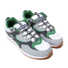 DC SHOES KALIS LITE GREY/WHITE/GREEN DM191008-XSWG画像