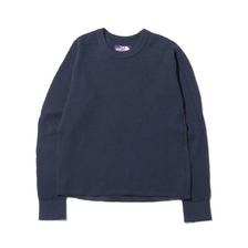 THE NORTH FACE PURPLE LABEL CREW NECK THERMAL NAVY NT3905N-N画像