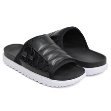 NIKE ASUNA SLIDE BLACK / ANTHRACITE - WHITE CI8800-002画像