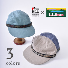 NEW ENGLAND CAP &times; L.L.Bean 5 PANEL CAMPER CAP画像