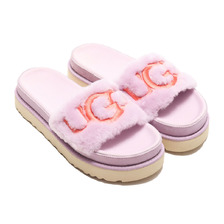 UGG Laton Fur Slide CALIFORNIA ASTER 1111236-CATR画像