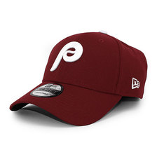 NEW ERA PHILADELPHIA PHILLIES ADJUSTABLE CAP MAROON NR11975547画像