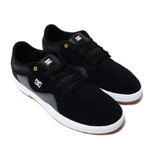 DC SHOES BARKSDALE BLACK/BLACK/YELLOW DM192015-XKKY画像