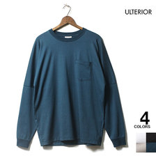 ULTERIOR SUVIN COTTON L/S POCKET TEE ULCS26-20C46U画像