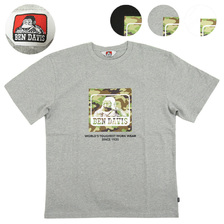 BEN DAVIS PRINT TEE BAMBOO COTTON BDZ0-0008画像