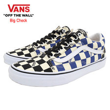 VANS Old Skool Black/Navy Big Check VN0A4U3BWRT画像