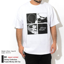 DC Disney Collection Puzzle Mickey S/S Tee Japan Limited 5226J045画像