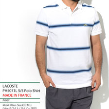 LACOSTE PH5071L S/S Polo Shirt MADE IN FRANCE画像
