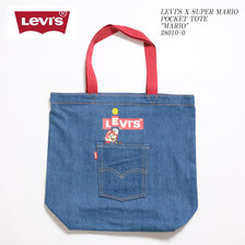 Levi's &times; SUPER MARIO POCKET TOTE "MARIO" 38010-0画像
