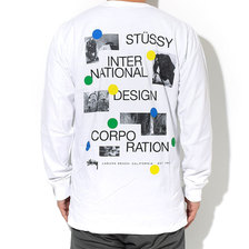 STUSSY Dot Collage L/S Tee 1994526画像