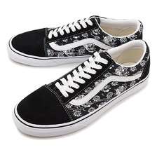 VANS FLASH SKULLS OLD SKOOL MULTI/TRUE WHITE VN0A38G118C画像