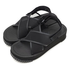 SHAKA FIESTA PLATFORM MESH BLACK 433142画像