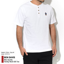 BEN DAVIS Mini Gorilla Henley Neck S/S Tee C-0580067画像